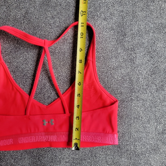 UA heat gear low impact strappy sports bra - Picture 6 of 6